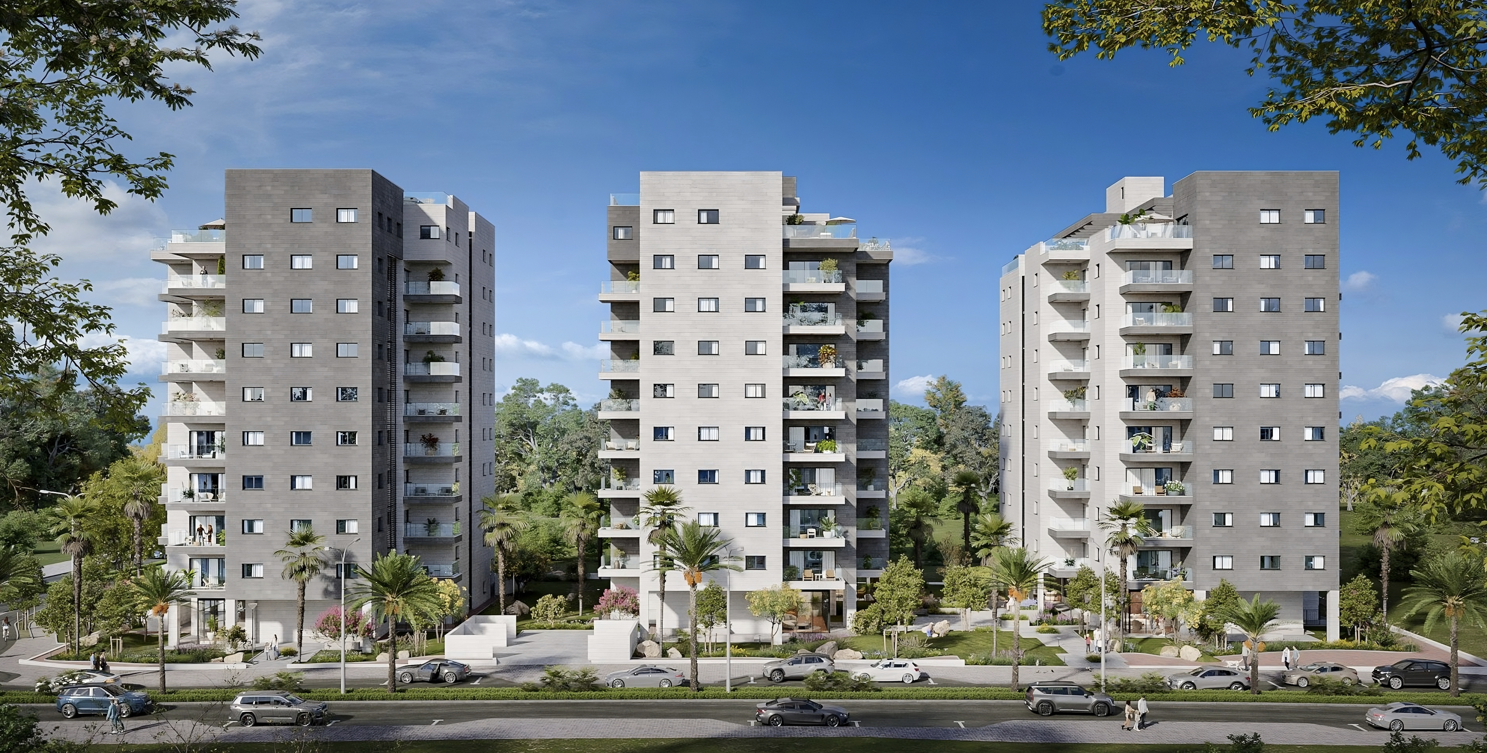 דירות חדשות באשדוד מתחם בלו אנד גרין